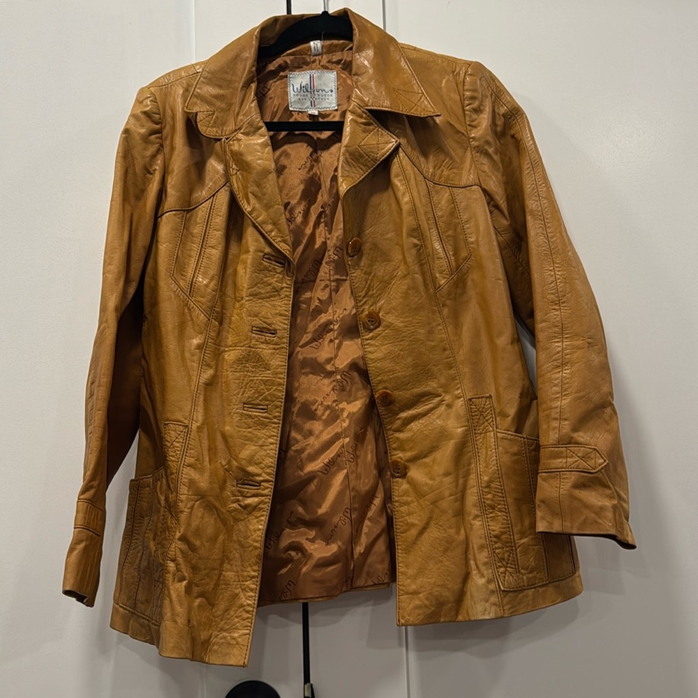 70s Vintage Wilson’s Leather Jacket